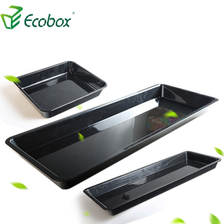 تعرض اللحوم السائبة البلاستيكية Ecobox XS-005 صوانيًا طازجة للسوبر ماركت