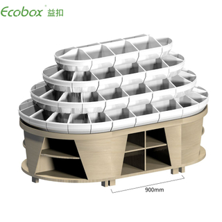 يعرض Ecobox G010 المواد الغذائية السائبة سوبر ماركت مع صناديق سوبر ماركت Ecobox